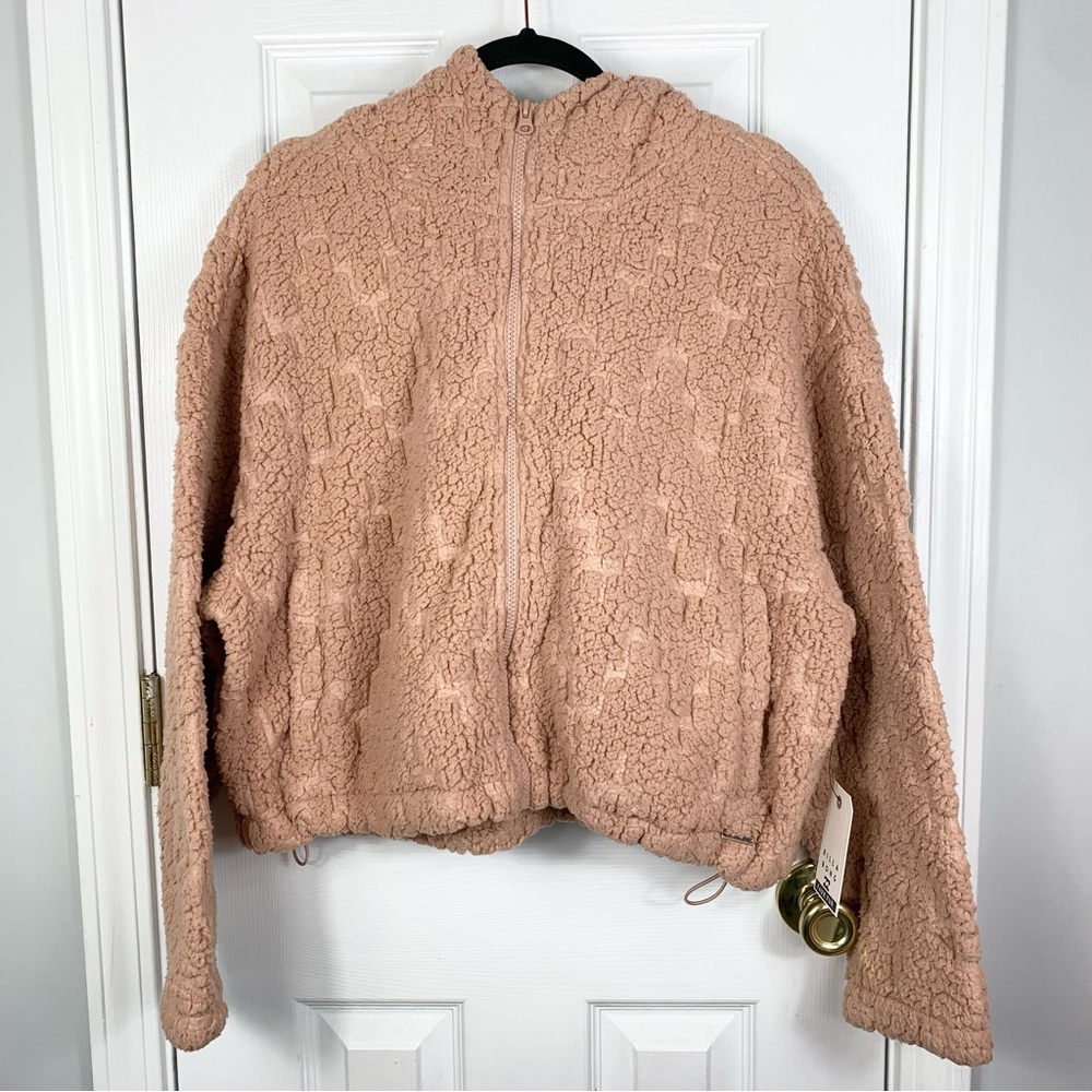 Billabong Marlowe Hoodie Full Zip Jacket NWT Women Size Large